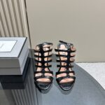 Tom Ford - Stamped Crocodile Leather Carine Sandal