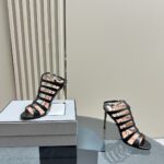 Tom Ford - Stamped Crocodile Leather Carine Sandal