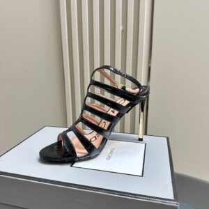 Tom Ford - Stamped Crocodile Leather Carine Sandal