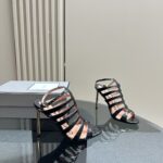 Tom Ford - Stamped Crocodile Leather Carine Sandal