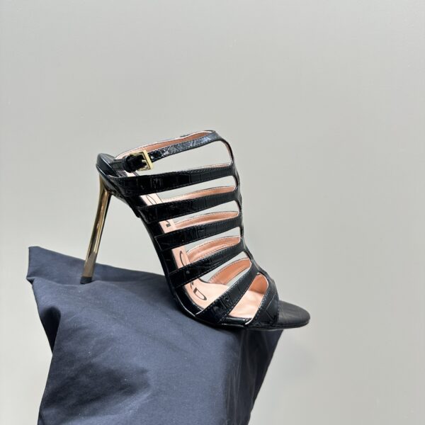 Tom Ford - Stamped Crocodile Leather Carine Sandal