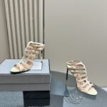 Tom Ford - Stamped Crocodile Leather Carine Sandal
