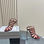 Tom Ford - Stamped Crocodile Leather Carine Sandal