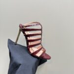Tom Ford - Stamped Crocodile Leather Carine Sandal