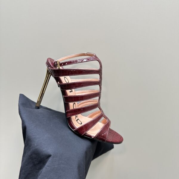 Tom Ford - Stamped Crocodile Leather Carine Sandal