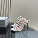 Tom Ford - Stamped Crocodile Leather Carine Sandal