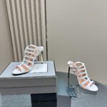 Tom Ford - Stamped Crocodile Leather Carine Sandal