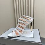 Tom Ford - Stamped Crocodile Leather Carine Sandal