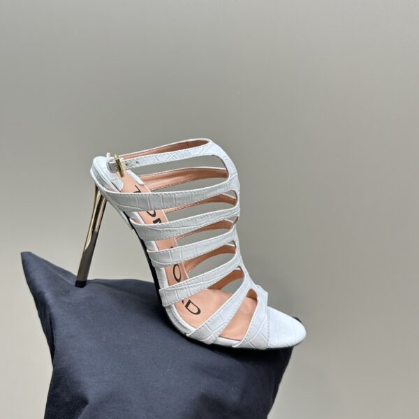 Tom Ford - Stamped Crocodile Leather Carine Sandal