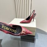 Tom Ford - Logo-Plaque Slingback Pumps