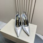 Tom Ford - Logo-Plaque Slingback Pumps