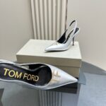 Tom Ford - Logo-Plaque Slingback Pumps