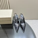 Tom Ford - Logo-Plaque Slingback Pumps