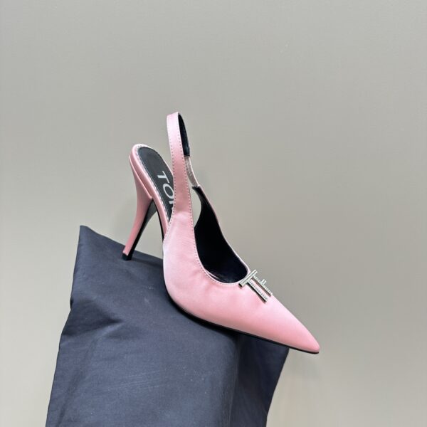 Tom Ford - Logo-Plaque Slingback Pumps