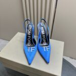 Tom Ford - Logo-Plaque Slingback Pumps