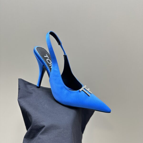 Tom Ford - Logo-Plaque Slingback Pumps