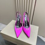 Tom Ford - Logo-Plaque Slingback Pumps