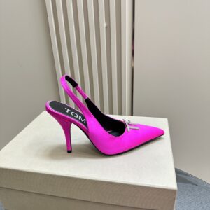 Tom Ford - Logo-Plaque Slingback Pumps