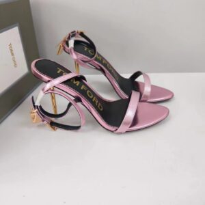 Tom Ford - Padlock Pointy Naked Sandal 85mm