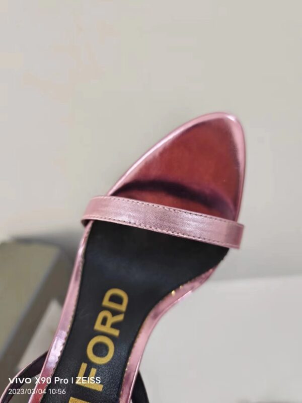 Tom Ford - Padlock Pointy Naked Sandal 85mm