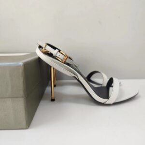Tom Ford - Padlock Pointy Naked Sandal 85mm
