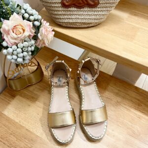Valentino - Rockstud 55mm Leather Espadrilles
