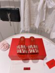 Valentino - Toile Iconographe Slide Sandal