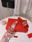 Valentino - Toile Iconographe Slide Sandal