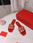 Valentino - Toile Iconographe Slide Sandal