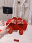 Valentino - Toile Iconographe Slide Sandal