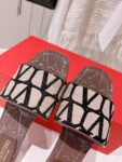Valentino - Toile Iconographe Slide Sandal