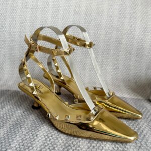 Valentino - Rockstud Couture 50mm Leather Pumps