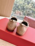 Valentino - Rockstud Patent Leather Ballerina