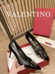 Valentino - Rockstud Studded Toecap Pointed-Toe Pumps