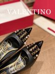 Valentino - Rockstud Studded Toecap Pointed-Toe Pumps
