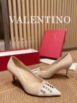 Valentino - Rockstud Studded Toecap Pointed-Toe Pumps