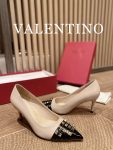 Valentino - Rockstud Studded Toecap Pointed-Toe Pumps
