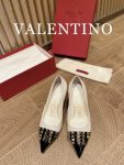 Valentino - Rockstud Studded Toecap Pointed-Toe Pumps
