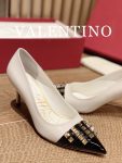 Valentino - Rockstud Studded Toecap Pointed-Toe Pumps