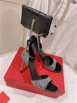 Valentino - Tan-Go Sandal With Crystals 100mm