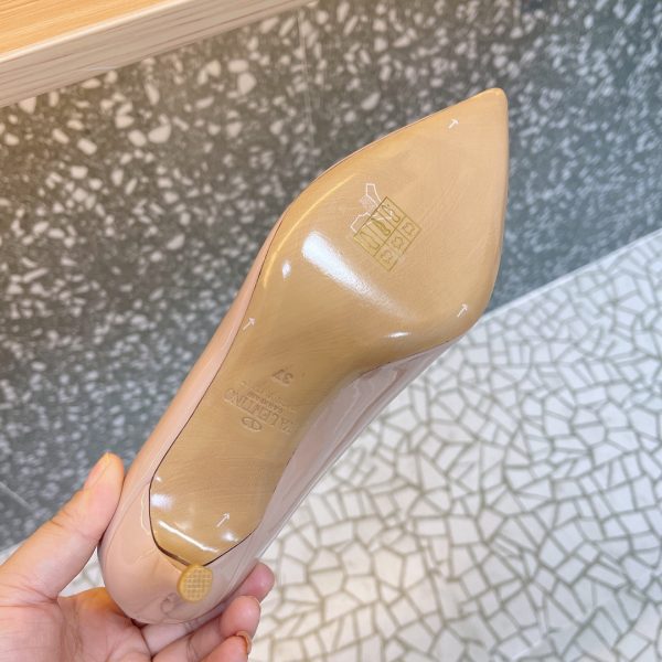 Valentino - One Stud Patent-Leather Pumps