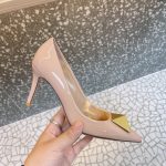 Valentino - One Stud Patent-Leather Pumps
