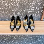 Valentino - One Stud Patent-Leather Pumps