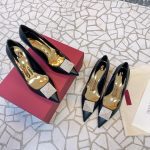 Valentino - One Stud Patent-Leather Pumps