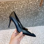 Valentino - One Stud Patent-Leather Pumps