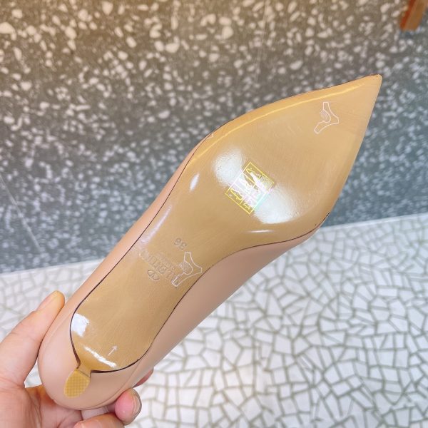 Valentino - One Stud Patent-Leather Pumps