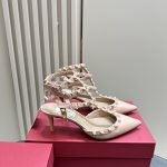Valentino - Patent Rockstud Caged Pump