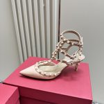 Valentino - Patent Rockstud Caged Pump