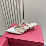 Valentino - Rockstud Patent-Leather Mule