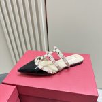 Valentino - Rockstud Patent-Leather Mule
